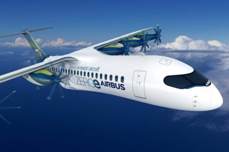 El nuevo diseño presentado por Airbus incluye pods propulsivos de rápido montaje y desmontaje.