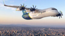 Airbus presenta una nueva version de su turbohélice Zero e.