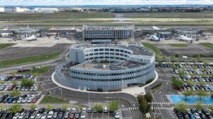 Centro de entregas de aviones de Airbus en Toulouse.