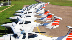 Aviones de Airways Aviation France en Montpellier.