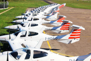 Aviones de Airways Aviation France en Montpellier.
