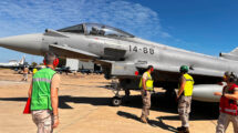 Eurofighter del Ala 14 en Australia en 2024 durante el despliegue Pacific Skies y la participación en Pitch Black 24.