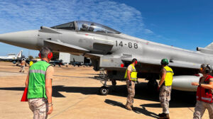 Eurofighter del Ala 14 en Australia en 2024 durante el despliegue Pacific Skies y la participación en Pitch Black 24.
