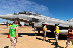 Eurofighter del Ala 14 en Australia en 2024 durante el despliegue Pacific Skies y la participación en Pitch Black 24.