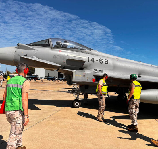 Eurofighter del Ala 14 en Australia en 2024 durante el despliegue Pacific Skies y la participación en Pitch Black 24.