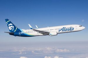 Boeing 737 de Alaska Airlines.