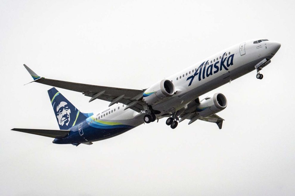 Dos de los 21 Boeing 737 MAX entregados en enero lo fueron a Alaska Airlines.