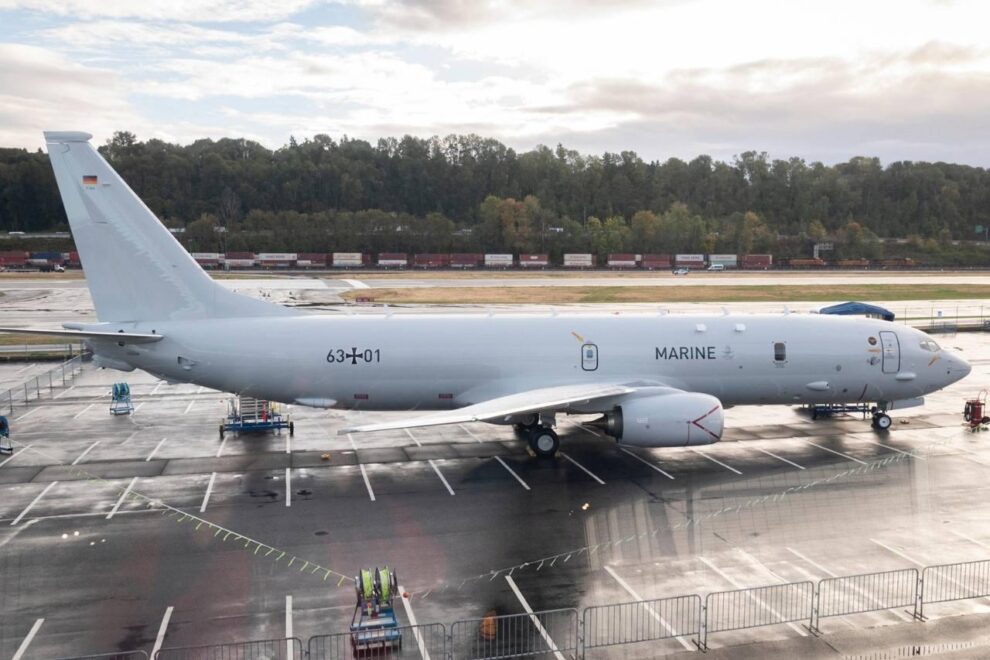 Entre las entregas de Boeing en marzo ha estado el quinto y último P-8A de Alemania.