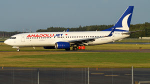 Anadoluet cuenta actualmente con una flota de 40 Boeing 737-800.
