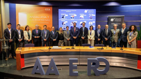 Nueva junta directiva de Andalucia Aerospace.