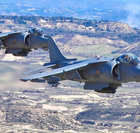 La Armada ha comprado 5 Harrier para repuestos para poder mantener en vuelo el modelo hasta 2032.