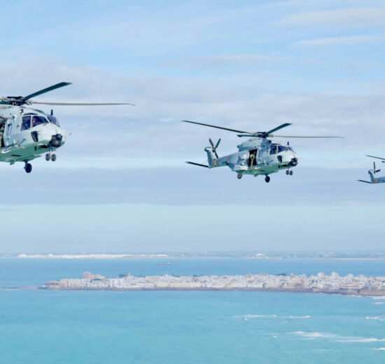 Helicópteros NH90 de la Armada española.