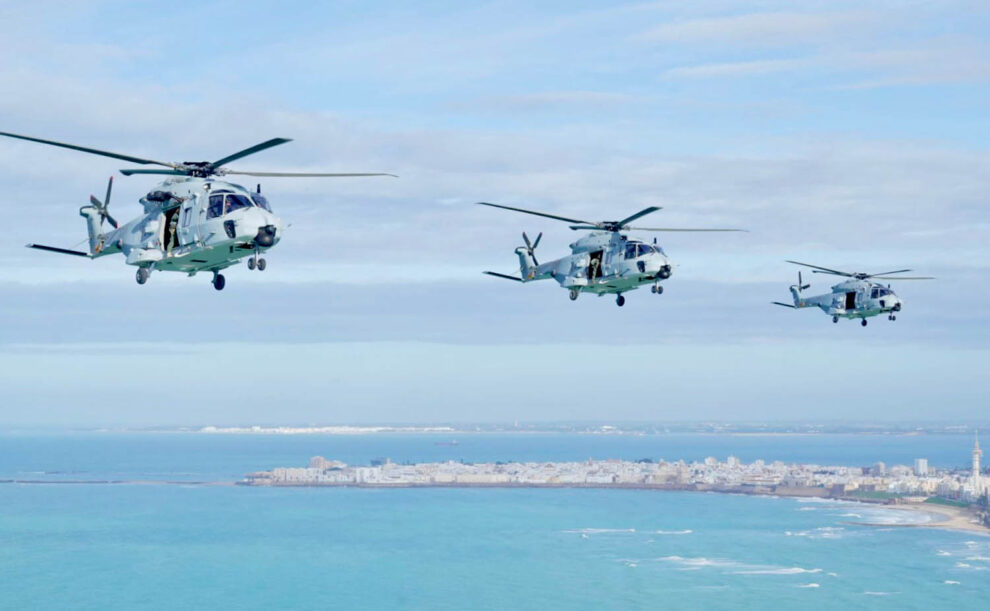 Helicópteros NH90 de la Armada española.