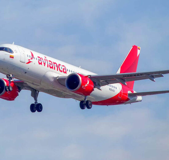 Airbus A320neo de Avianca, una de las aerolíneas de Abra Group.