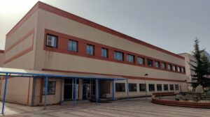 Uno de los edificios que Aviation Group usará en sus nuevas instalaciones junto al aeropuerto de Madrid-Barajas.