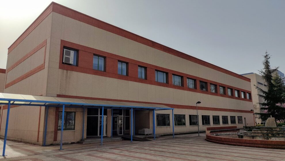 Uno de los edificios que Aviation Group usará en sus nuevas instalaciones junto al aeropuerto de Madrid-Barajas.