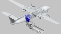 Propuesta de un avión de hidrógeno con depósitos reemplazables.