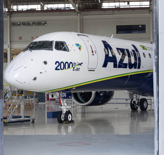 Embraer ha entregado ya 2.000 aviones de su familiaa E-Jet.