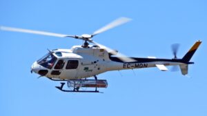 helicóptero de la flota de Pegasus Aero Group