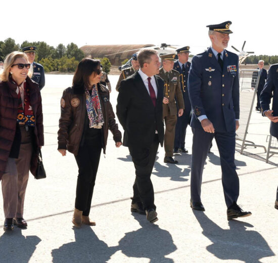 Llegada de Felipe VI a BACSI 2026.