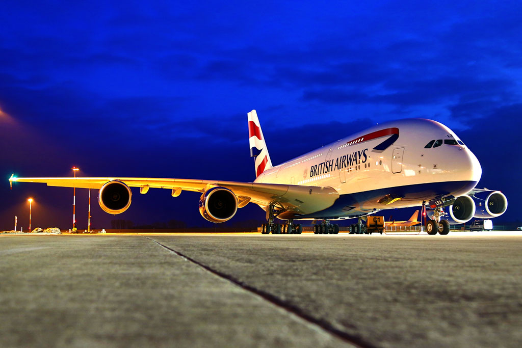 Primer Airbus A380 de British Airways