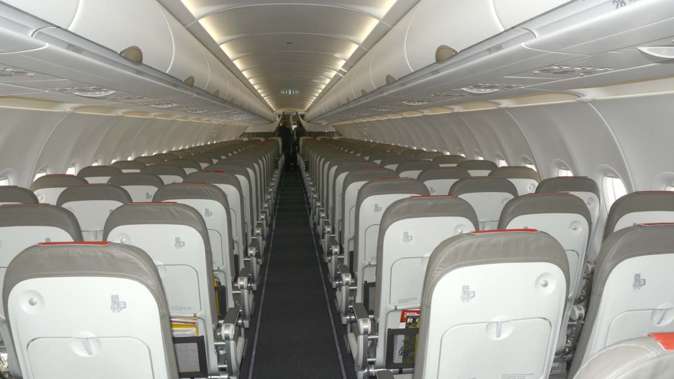 Iberia ha equipado sis A320 neo con 186 asientos,, con hasta 36 de ellos para business (aunque el asiento central de cada grupo de tres no se comercializa).