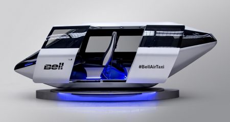 Bell apuesta también por los vehículos autónomos urbanos aéreos.