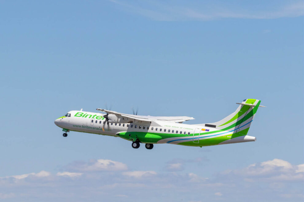 ATR 72-600 de Binter Canarias.