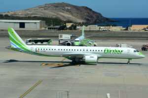 Binter sumara otros cicno Embraer E195-E2 a su actual fota de 16 unidades.