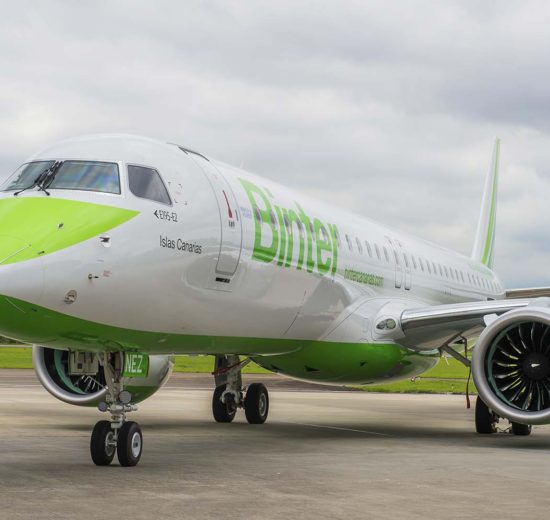 EC-NEZ, primer Embraer E195-E2 de Binter Canarias.