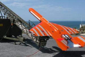 Blanco aéreo Scrab II, uno de los diferentes modelos que fabrica SCR.