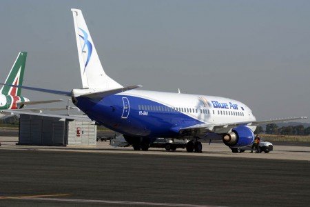 Boeing 737 de Blue Air.