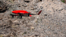 El dron UAV Digitech Eiger usado en los vuelos de demostración de Bluenest by Glovalvia en La Gomera.