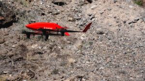 El dron UAV Digitech Eiger usado en los vuelos de demostración de Bluenest by Glovalvia en La Gomera.