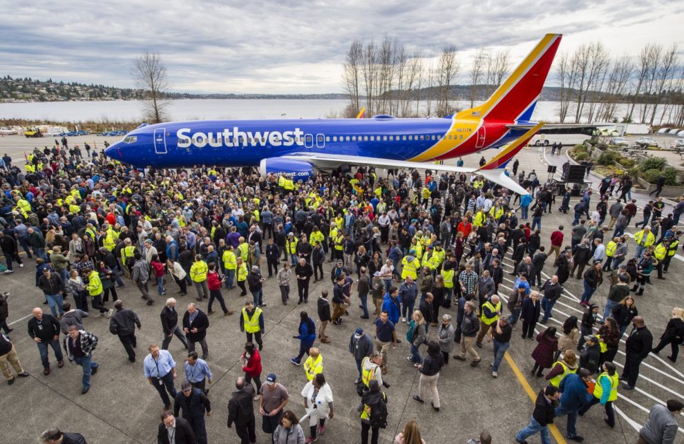 Entre los hitos de 2018 para Boeing estuvo la entrega del B-737 número 10.000 el 134 de marzo.
