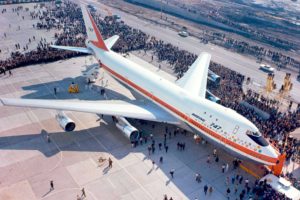 30 de septiembre de 1965. presentación mundial del Boeing 747.