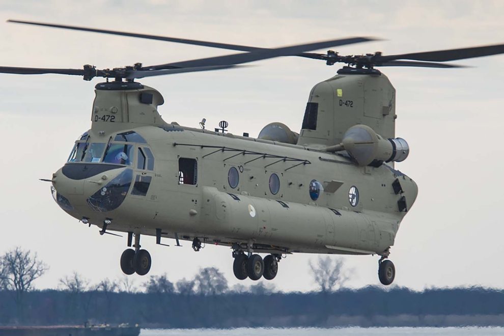El CH-47F ha sido adquirido por ocho países de la OTAN, incluida España.