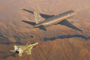 Además de Israel, los otros usarios del KC-46 son Estados Unidos, y Japón.