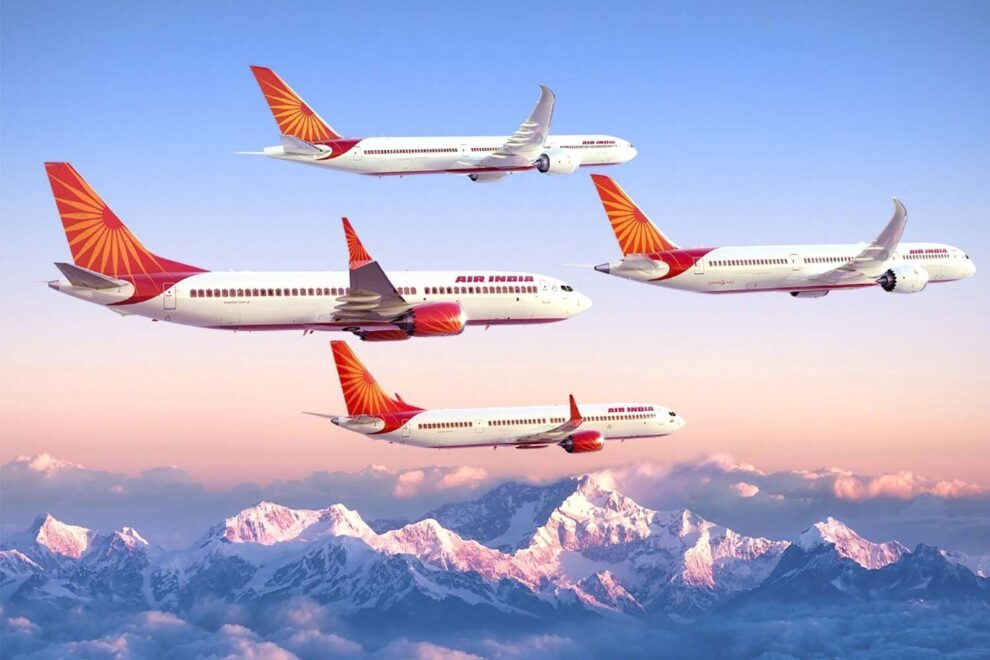 El pedido de Air India a Boeing incluye cuatro modelos: B-777-9, B-737 MAX 9 y 10, y B-787-9.