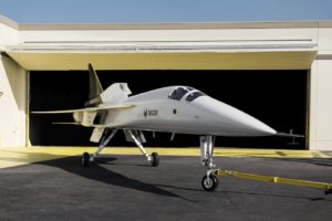 El XB-1 servirá desde 2021 para probar en vuelo diversas tecnologías que permitan el vuelo supersónico de pasajeros sin restricciones.q