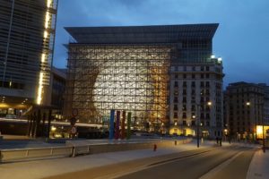 Edifico Europa en Bruselas, sede del Consejo Europeo