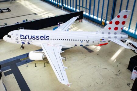 La agencia belga de diseño Today es la responsable de la nueva imagen de Brussels Airlines.