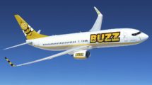 Nueva imagen corproativa de Ryanair Sun como Buzz.