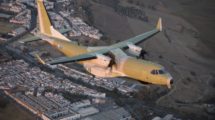 El primer C295 para el SAR canadiense durante su primer vuelo sobre tierras andaluzas.