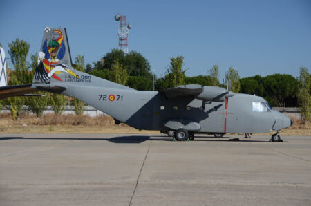 Restan menos de una docena de CASA C-212 en servicio en el Ejército del Aire y del Espacio español