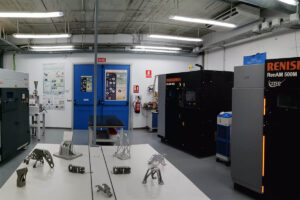 Impresoras 3D de CATEC usadas en el proyecto CLASCO.