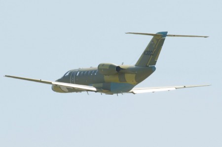 Cessna anunció el desarrollo de esta nueva versión del CJ3 en marzo de 2014.