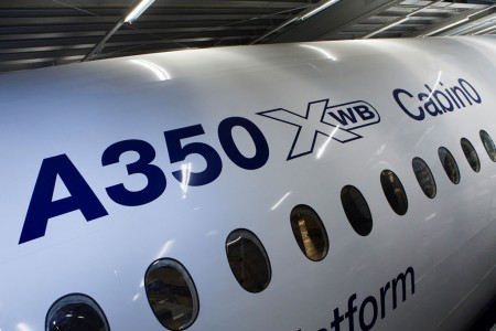 Cabina 0 del Airbus A350
