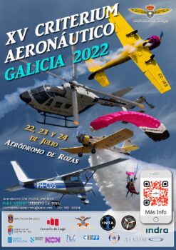 Cartel del Criterium Aeronáutico Galicia 2022