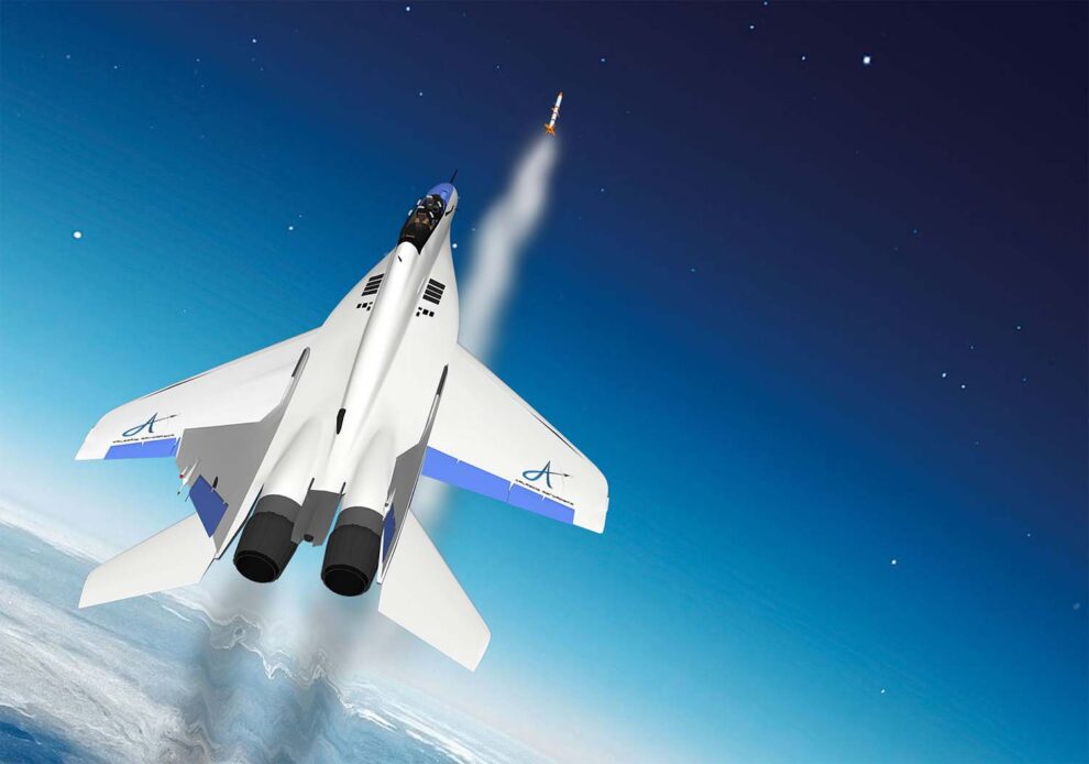Celestia lanzará sus nanosatélites mediante cohetes usando un MIG-29.